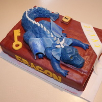 Eragon Birthday Cake For my daughter's 10th birthday