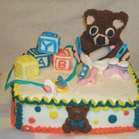 Teddy Bear With Blanket 