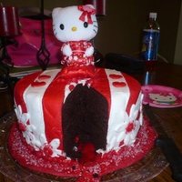 Hello Kitty Birthday Cake 
