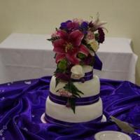 My First Wedding Cake Fun, great for my first wedding cake, I am sure the next will be even better!