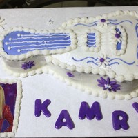 Hanna Montana Guitar Cake