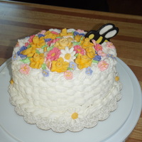 Wilton Course Ii Final Cake My final cake for Wilton Course two