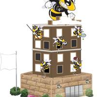 Hotel Cake looking for assistane on best way to stack