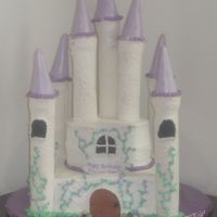 Castle This was for my daughter's 3rd birthday. She is my little princess so I had to make her a castle cake. This was a lot harder than I...