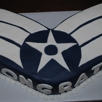 Senior Airman Stripes This cake was made for an airman that made Senior Airman Below the Zone.