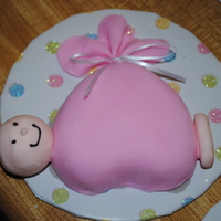 Baby Bundle Cake I made these mini baby bundle cakes for my friends baby shower. They were a big hit!