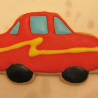 Car Cookie I made these for the boys in DD's class.