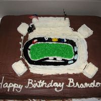 Img_0481.jpg 1st racecar cake. I know it needs some work, you will not hurt my feelings if you post any tips on how to fix it.