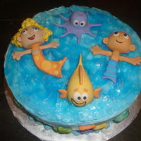 "under The Sea" Bubble Guppie Cake I made this bubble guppie cake for a 3 year old's birthday. She loves the bubble guppies. This was my first time making these. It was...