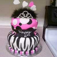 My First Cake My first decorated cake ever. before this my only attempt at decorating has been slapping on some canned icing and candy letters. this was...