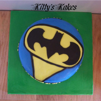 Batman Cake Batman cake for a 5 year old that loves Batman