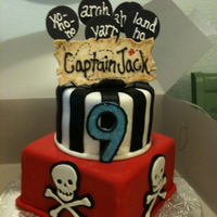 Jack's 9Th Birthday This was my first tiered cake