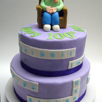 100Th Birthday Crossword Cake This was a birthday cake for an incredible lady who was turning 100! She loves sitting in her chair doing crossword puzzles, so the family...