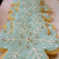 Snowflake Sugar Cookies 