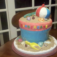 A Day At The Beach I made this for my sons school picnic.