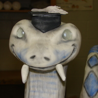 Bellview Rattlers Grad cake for a student at bellview high