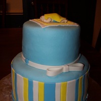 Baby Boy Did this for a friends shower. She loved a design she found on here by Grozdanka which is beyond my skill, so I came up with this as a...