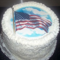 Flag Cake 