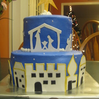 Silent Night I too noticed the same cake other noticed by hbarberycakes and used it for inspiration. I saw someone else's that used toothbrush and...