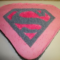 Super Girl super girl, pink superman logo