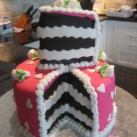 Birthday Cake For 21St Birthday I made this chocolate cake for my daughter's 21st birthday. It was a surprise cake for her. She thought we weren't going to do...