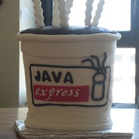 Cup Of Coffee I made this for a friend who owns a coffee delivery service! Thought he may like it!