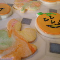 Leaf Swirl Cookies And Jack-O-Lanterns 