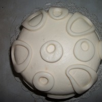 First Fondant Cake first fondant cake