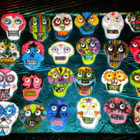 Day Of The Dead Cupcakes 