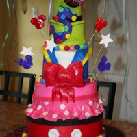 Disney Inspired Cake My daughter's birthday cake