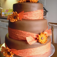 Chocolate Orange 30Th Birthday Cake 30th birthday cake for my sister in law. The only direction I got was that she wanted chocolate. So she got dark chocolate cake spiked with...