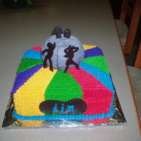 70's Themed 40Th Bday Party Cake 