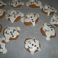 I'm Melting My melting snowman cookies, inspired by very many wonderful decorators here on CC.