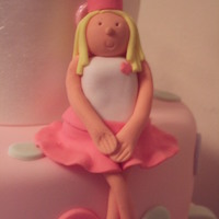 Princess Cake Topper Loved this topper, too cute!