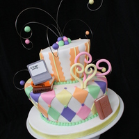 Topsy Turvy Graduation This is my first try at a topsy turvy cake. I made it for a friend who recently graduated from seminary.