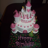 My Daughters 4Th Birthday Cake My daughter is a huge fan of tinkerbell so i told her i was making a tinkebell cake and asked her what she would like, to that she replied...