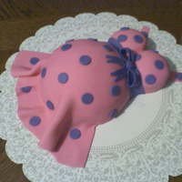 Belly Cake Baby shower cake for a friend's daughter. Inspired by all the belly cakes on CC