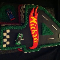 Hot Wheels 4 Cake 