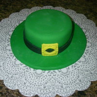 St. Patrick's Hat Made this for a St P. Day's display.