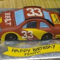 Nascar Cake Replica of Nascar driver, Clint Bowyer's race car.