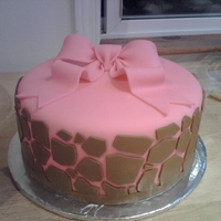 Pink Giraffe Made for a friend who loves zebra and giraffe print. I wasn't sure how to go about this one, but it worked, she loved it. The weather...