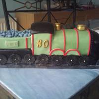 Train special cake for an 80yr old dad who used to work on the railway
