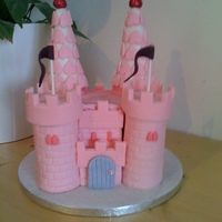 Princess Castle this was made for my daughters best friends 8th birthday, girly girls cake for definite