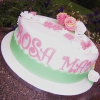 Summer Roses This was a lemon madeira cake with buttercream. The client asked for a Summer Rose theme with yellow and pink colours. I hadn't done...