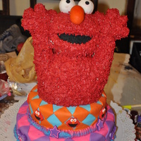 Elmo Cake For Aolani my baby's 2nd birthday cake, she went crazy for elmo!!! and when she sees this picture she goes nuts and scream my elmo! and then...