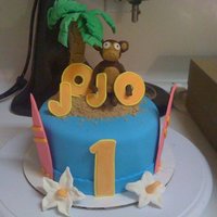 Boy Luau This cake was for Jojo's first birhday. It was a luau theme. I didn't want to do anything girly, so this is what I came up with!...