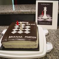 Breaking Dawn Book (Twilight Saga) This is a replica of the Breaking Dawn book from the Twilight Saga I did for a 9 year old's birthday. I used a triple chocolate and...