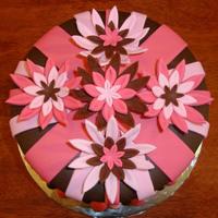 Pink And Brown Flowers 