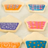 Cupcake Cookies In Progress NFSC with glace icing