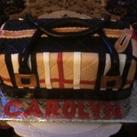 Burberry Purse Cake Burberry Purse cake